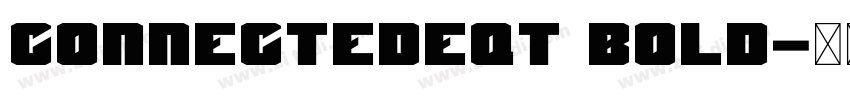 connectedeqt Bold字体转换 connectedeqt Bold字体转换